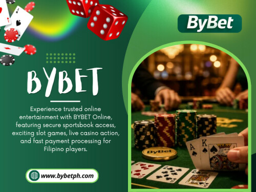 Many bybet online casino websites still upgrade their cyber security measures since trust and safety form an essential component for customer satisfaction.

Read Our Blogs:

https://bybetph.wixsite.com/bybet
https://6a13fa308388c.site123.me/
https://bybetph.yooco.org/

More Links:

https://www.davidrio.com/profile/bybetph/profile
https://www.buzzingabout.com/bybetph
https://oodare.com/bybetph