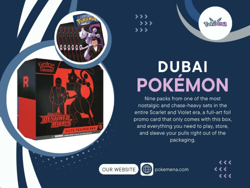 Collectors strongly prefer stores offering:
• Genuine Pokémon products
• Reliable packaging
• Clear product details
• Trusted reputation
• Updated inventory
That’s why PokéMENA continues becoming popular among collectors interested in dubai pokemon products and Pokémon singles across the UAE.

Contact Us -
Address - Building A1, Dubai Digital Park, Dubai Silicon Oasis, Dubai, United Arab Emirates
Phone No - +971 547 209 777

Read Our Blogs -
https://pokemena-2.jimdosite.com/
https://pokemena.weebly.com/
https://pokemena.wordpress.com/

More Links -
https://www.myminifactory.com/users/pokemena
https://500px.com/p/pokemena
https://heylink.me/pokemena/