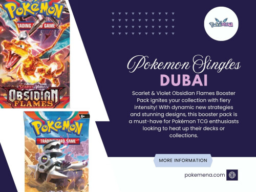 Searches related to pokemon singles dubai and Illustration Rare cards continue growing as collectors across the UAE look for visually unique Pokémon collectibles.

Official Website - https://pokemena.com/collections/english-cards

Contact Us -
Address - Building A1, Dubai Digital Park, Dubai Silicon Oasis, Dubai, United Arab Emirates
Phone No - +971 547 209 777

Read Our Blogs -
https://pokemonuae.wixsite.com/pokmena
https://pokemena.brushd.com/entry/27191
https://pokemena.weebly.com/

More Links -
https://linkin.bio/pokemena/
https://www.buzzfeed.com/pokemena
https://www.apsense.com/user/pokemena