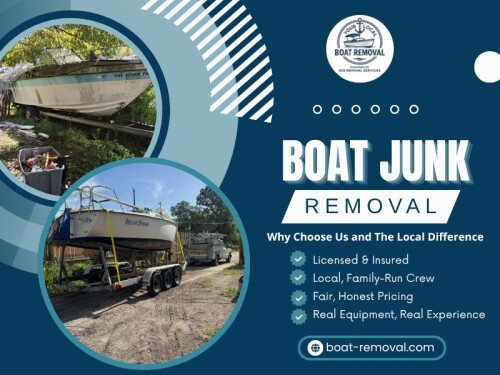 At some point, removal is no longer about choice. It becomes about reducing damage that has already started spreading. That is usually when Boat Junk Removal shifts from optional service to necessary intervention.

Your Local Boat Removal

Phone: +1833-605-7867

Read Our Blogs:
https://medium.com/@boatremoval/
https://boatremoval.brushd.com/
https://boatremoval.mystrikingly.com/

More Links:
https://linktr.ee/boatremovalservices
https://vimeo.com/boatremoval
https://www.magcloud.com/user/boatremoval