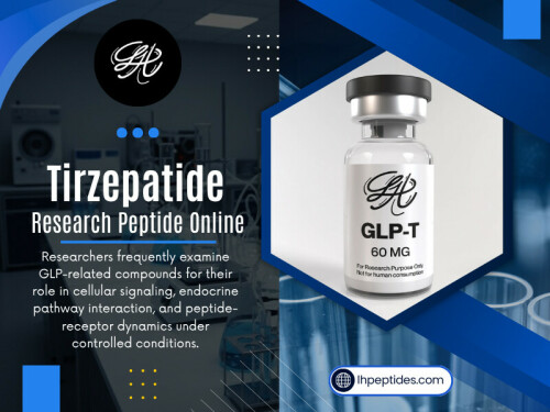 Over the last several years, researchers have shown growing interest in complex peptide compounds that interact with multiple biological pathways simultaneously. Among these compounds, Tirzepatide has become one of the most discussed peptides in modern research conversations.

Searches related to Tirzepatide Research Peptide Online continue increasing as laboratories, researchers, and educational communities explore how newer peptide structures differ from earlier generations of compounds.

It’s important to understand that discussions surrounding Tirzepatide in this context remain educational and research-focused only.

Platforms like LH Peptides help provide informational resources and research-focused peptide discussions for scientific audiences interested in peptide-related developments.

Contact : LH Peptides

Phone: 567-202-3240

Location: Perrysburg, Ohio

Read Our Blogs:

https://6a142227c8674.site123.me/

https://lhpeptides.brushd.com/entry/27192/ghk-cu-lyophilized-powder-100mg

https://medium.com/@lhpeptides/ghk-cu-0ed073f56286

More Links:

https://myurls.co/lhpeptides

https://500px.com/p/lhpeptides

https://disqus.com/by/lhpeptides/about/