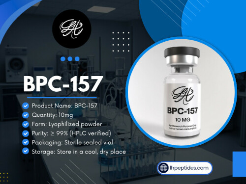 BPC-157 is commonly referenced within broader peptide research discussions because of its unique structural classification and long-standing presence in laboratory-focused peptide communities.

Researchers studying peptides often examine areas such as:

Molecular structure

Stability characteristics

Laboratory synthesis

Peptide categorization

Compound interaction patterns

Most people don’t realize…

Modern peptide science involves much more than isolated compound analysis alone.

Contact : LH Peptides

Phone: 567-202-3240

Location: Perrysburg, Ohio

Read Our Blogs:

https://6a142227c8674.site123.me/

https://lhpeptides.brushd.com/entry/27192/ghk-cu-lyophilized-powder-100mg

https://medium.com/@lhpeptides/ghk-cu-0ed073f56286

More Links:

https://litelink.at/lhpeptides

https://www.apsense.com/user/lhpeptides

https://www.behance.net/lhpeptides