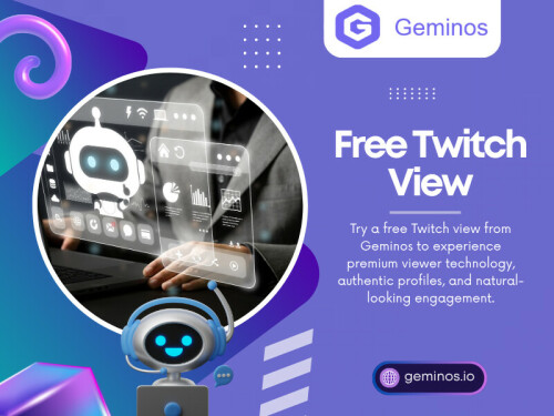 The increase in searches for twitch viewer bot free, twitch view bot free, and free twitch view bot solutions in 2026 reflects a deeper issue in streaming culture: the struggle for visibility in an oversaturated platform.

Read Our Blogs:
https://geminosio.wordpress.com
https://geminosio.tumblr.com
https://geminosio.weebly.com

More Links:
https://beacons.ai/geminosio
https://www.buzzfeed.com/geminosio
https://www.goodreads.com/geminosio