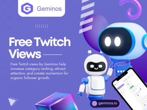 Growing on Twitch is not an overnight process. It takes patience, consistency, and the right approach. While many beginners search for ways to increase Twitch Views, find free twitch views, or learn how to get twitch views free, the real success comes from combining visibility strategies with authentic content and real engagement.

Read Our Blogs:
https://geminosio.wordpress.com
https://geminosio.tumblr.com
https://geminosio.weebly.com

More Links:
https://taplink.cc/geminosio
https://gravatar.com/geminosio
https://www.apsense.com/user/geminosio