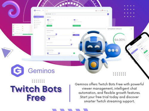 Platforms like Geminos are designed to help streamers improve visibility in a more structured and sustainable way. Instead of relying on risky twitch bots free methods, streamers can explore safer approaches that focus on reach and discoverability.

Read Our Blogs:
https://geminosio.jimdofree.com/2026/06/27/twitch/
https://geminosio.mystrikingly.com/blog/free-twitch-view-bot
https://geminosio.wixsite.com/geminos/post/twitch-views

More Links:
https://taplink.cc/geminosio
https://gravatar.com/geminosio
https://www.apsense.com/user/geminosio