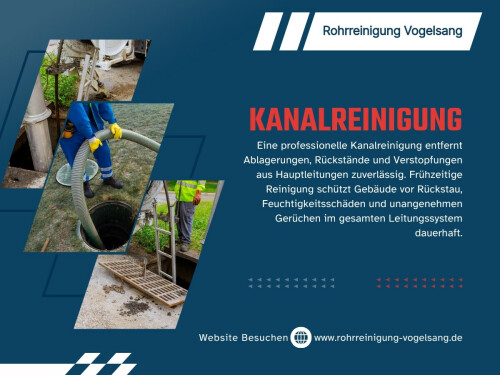 Bei akuten Problemen oder vorbeugender Wartung ist Rohrreinigung Vogelsang ein kompetenter Ansprechpartner für professionelle Rohr- und Kanalreinigung.

Rohrreinigung Vogelsang
Adresse: Plauenstraße 21 Dortmund North Rhine-Westphalia 44319
Telefon: 015792810410

Lesen Sie unsere Blogs:

https://rohrreinigungvogelsang.wordpress.com
https://rohrreinigungvogelsang.tumblr.com/
https://rohrreinigungvogelsang.medium.com/

Weitere Links:

https://medium.com/@rohrreinigungvogelsang/about
https://gravatar.com/rohrreinigungvogelsang
https://vimeo.com/rohrreinigungvogelsang
