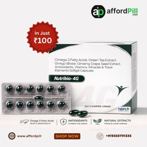Maintaining good health often starts with proper nutrition and consistent wellness habits. AffordPill helps make wellness products more accessible by offering Nutribio 4G Capsules as part of its healthcare product range. These capsules are formulated to provide nutritional support and may help individuals who want to supplement their daily diet.

With AffordPill, customers can explore healthcare products at competitive prices while enjoying the convenience of online shopping. Nutribio 4G Capsules are designed for people looking to support their wellness goals as part of a healthy lifestyle. Combined with balanced nutrition, regular exercise, and proper medical guidance, nutritional supplements can play a valuable role in everyday health management.

AffordPill is committed to helping customers find trusted healthcare and wellness products with ease. Always follow the recommended usage instructions and seek professional medical advice if you have questions about supplementation. Explore Nutribio 4G Capsules through AffordPill and discover a convenient way to support your daily wellness needs.


Order Now:-https://www.affordpill.com/products/nb-gembio
E-mail :-info@affordpill.com
Address :-  D-67, Sector-6, Noida, Uttar Pradesh - 201301
Content No:- +91 9355791335, 9818310317