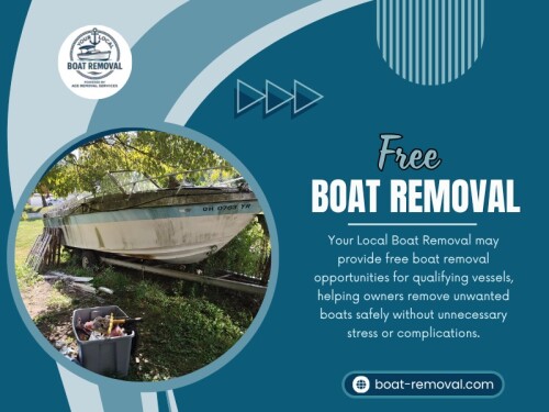 Even when the service is labeled as Free Boat Removal, the actual coordination behind it involves timing, assessment, environmental checks, and logistical planning that most people never see. The situation becomes even more complex when dealing with junk or deteriorated vessels that require careful handling.

Click here for more information: https://boat-removal.com/free-boat-removal-services/

Your Local Boat Removal

Phone: +1833-605-7867

Read Our Blogs:
https://boatremoval.jimdofree.com/
https://medium.com/@boatremoval/
https://boatremoval.brushd.com/

More Links:
https://c8ke.me/boatremoval
https://peatix.com/user/29685102/view
https://issuu.com/boatremoval