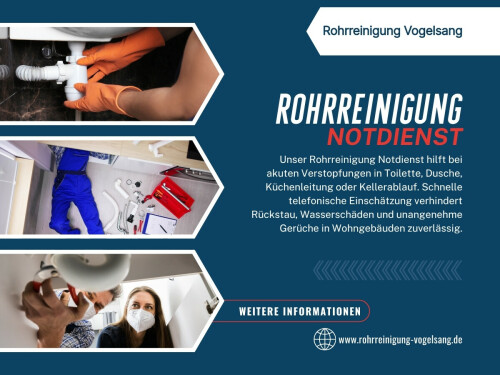 Dadurch wird die Wahrscheinlichkeit geringer, später einen rohrreinigung notdienst kontaktieren zu müssen.

Rohrreinigung Vogelsang
Adresse: Plauenstraße 21 Dortmund North Rhine-Westphalia 44319
Telefon: 015792810410

Lesen Sie unsere Blogs:

https://rohrreinigungvogelsang.wordpress.com
https://rohrreinigungvogelsang.tumblr.com/
https://rohrreinigungvogelsang.medium.com/

Weitere Links:

https://medium.com/@rohrreinigungvogelsang/about
https://gravatar.com/rohrreinigungvogelsang
https://vimeo.com/rohrreinigungvogelsang