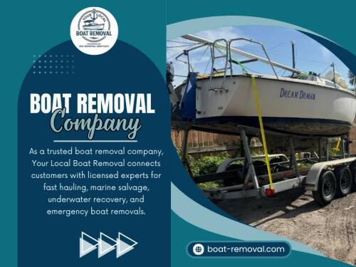 At first glance, it feels harmless enough. Just an old object. Nothing urgent. But water doesn’t really treat “forgotten things” as harmless. This is exactly where concerns around Junk Boat Removal Company start becoming more than just an industry term. 

Click here for more information: https://boat-removal.com/junk-boat-removal-services/

Your Local Boat Removal

Phone: +1833-605-7867

Read Our Blogs:
https://boatremoval.jimdofree.com/
https://boatremoval.brushd.com/
https://boatremoval.mystrikingly.com/

More Links:
https://beacons.ai/boatremoval
https://www.apsense.com/user/boatremoval
https://triberr.com/boatremoval