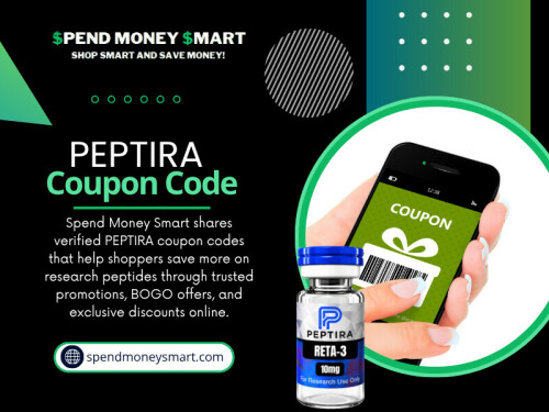 Before placing an order, checking for active first-order deals and shipping promotions can lead to meaningful long-term savings. Even a quick review of current offers can help buyers avoid missing discounts that many customers overlook completely. Visit Spend Money Smart before your next purchase to find the latest verified deals, including every active ION Peptide coupon code first order and ION Peptide coupon code free shipping offer available right now

For More Information: https://spendmoneysmart.com/store/peptira/

Read Our Blogs:
https://spendmoneysmart.wixsite.com/spendmoneysmart/
https://penzu.com/p/400dc87867cbcfb7
https://all4webs.com/spendmoneysmart/

Related Links:
https://heylink.me/spendmoneysmart
https://gravatar.com/limitlessbiotechcodes
https://myanimelist.net/profile/spend_moneysmart