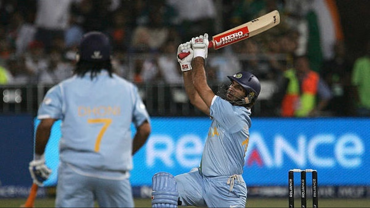 Yuvraj Singh's Six Sixes