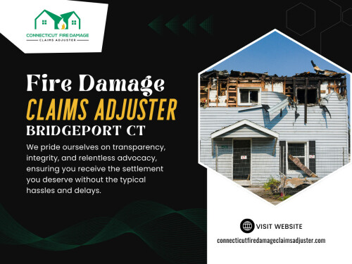 Employing a no upfront fees fire claims adjuster CT guarantees that you'll have someone in your corner with no financial risk. They only get paid when you get your settlement, which makes their interests fully aligned with yours: getting you the largest payout.

Connecticut Fire Damage Claims Adjuster

Address: 28 Sunset Dr, Old Lyme, CT 06371

Read Our Blogs:
https://tinyurl.com/2c35j27n
https://is.gd/ucBoiw
https://v.gd/z7OgVp

More Links:
https://v.gd/pk27E0
https://tinyurl.com/2cmux2s9
https://is.gd/FPEgHi