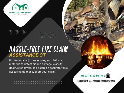 Fire insurance claims are rarely straightforward. What seems like a simple process—file a claim, submit documentation, and receive payment—often becomes drawn out for several reasons.

Connecticut Fire Damage Claims Adjuster

Address: 28 Sunset Dr, Old Lyme, CT 06371

Read Our Blogs:
https://v.gd/sw9dhJ
https://is.gd/cBPnrO
https://tinyurl.com/2ae9p5jl

More Links:
https://is.gd/kEOZUr
https://v.gd/MFRzpM
https://tinyurl.com/2cxfgc3d