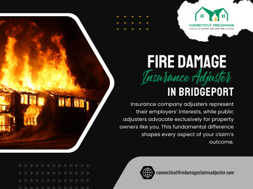 Rebuilding after a fire is never simple. But your approach to the insurance process can make all the difference to your potential for rebuilding. By taking timing and documentation to the forefront, you create a solid argument that insurance companies can't readily challenge.

Connecticut Fire Damage Claims Adjuster

Address: 28 Sunset Dr, Old Lyme, CT 06371

Read Our Blogs:
https://v.gd/sw9dhJ
https://is.gd/cBPnrO
https://tinyurl.com/2ae9p5jl

More Links:
https://is.gd/4HM1QD
https://v.gd/8qT9C3
https://tinyurl.com/27n9zcv3