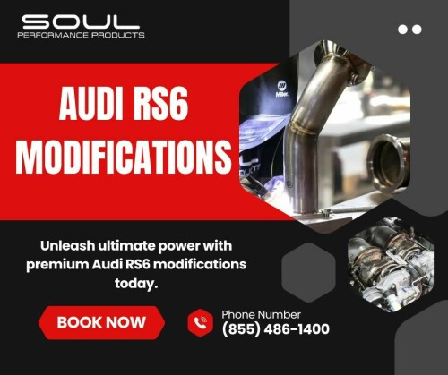 audi rs6 modifications