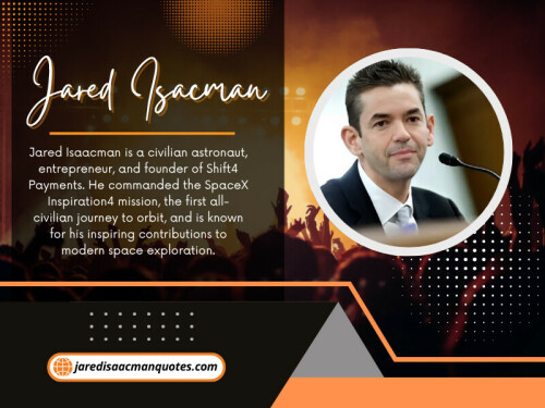 Jared Isaacman's story invites you to rethink what's possible when ambition meets purpose. His influence stretches far beyond business or space travel—it's about using innovation to open new doors for science and society.

Read Our Blogs:
https://v.gd/qujVDN
https://tinyurl.com/2xvngge3
https://is.gd/EH5wou

More Links:
https://tinyurl.com/28qj3393
https://is.gd/W5AheR
https://v.gd/qJijRt