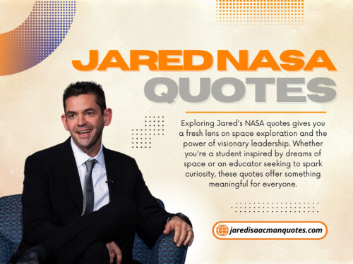 Whether you’re searching for motivation or just curious about what drives those working at the edge of human achievement, Jared NASA quotes offer a fresh perspective. Get ready to discover how these powerful words can spark your curiosity and fuel your passion for the stars.

Read Our Blogs:
https://tinyurl.com/2cjr6pth
https://is.gd/FcIuQ4
https://v.gd/OD25HU

More Links:
https://is.gd/A4GqCh
https://v.gd/PPVOxQ
https://tinyurl.com/224rh957