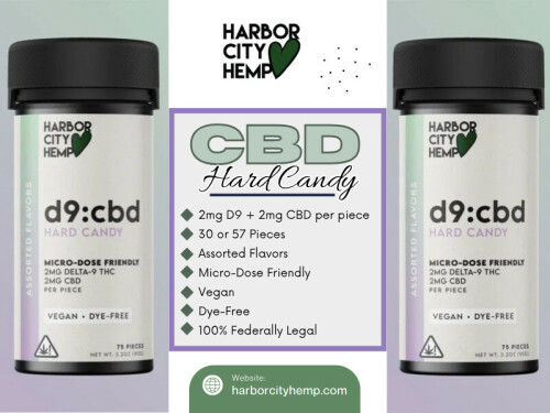 Let’s break down the differences between CBD hard candy and THC hard candy, how each one helps with stress, and how to choose the right option for your daily routine. Many people prefer CBD hard candy for workdays, social settings, or times when they can’t afford to feel altered.

Click here for more information: https://harborcityhemp.com/product/d9cbd-hard-candy/

Harbor City Hemp

Address: 186 Specialty Pt, Sanford, FL 32771, USA
Phone: +1-619-639-4386

Read Our Blogs:
https://tinyurl.com/25aab6fa
https://is.gd/EmE0N7
https://v.gd/jcaq8Z

More Links:
https://v.gd/0ni99h
https://is.gd/wIwyLw
https://tinyurl.com/28857n5b