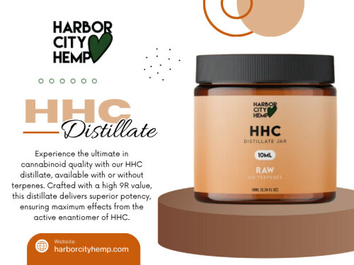 HHC distillate is a highly purified, concentrated form of Hexahydrocannabinol. It is created through a meticulous hydrogenation process where hydrogen atoms are added to a chemical structure, converting it into a remarkably stable compound.

Click here for more information: https://harborcityhemp.com/product/hhc-distillate/

Harbor City Hemp

Address: 186 Specialty Pt, Sanford, FL 32771, USA
Phone: +1-619-639-4386

Read Our Blogs:
https://v.gd/azX2O8
https://is.gd/EmE0N7
https://tinyurl.com/29fgcezf

More Links:
https://tinyurl.com/2ym62s9v
https://v.gd/Ugg2W5
https://is.gd/qBAlBT