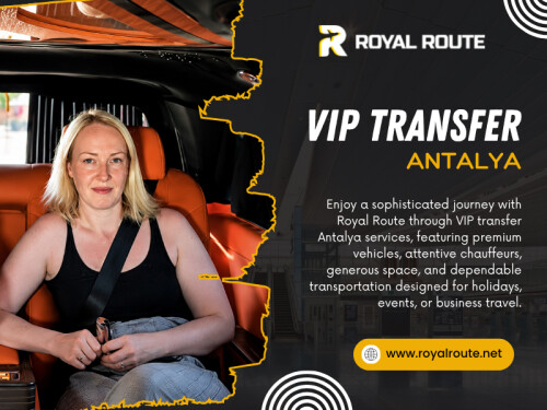 Gerçek bir premium deneyim, yalnızca lüks bir araçtan ibaret değildir. Vip transfer antalya hizmetinde zamanında karşılama, temiz ve konforlu araç, profesyonel iletişim, yeterli bagaj alanı ve kişisel ihtiyaçlara gösterilen özen bir araya geldiğinde fark hissedilir.

Bizi Google Haritalar'da Bulun: https://maps.app.goo.gl/pBArzfXdNAqbaSb77

Royal Route
Adres: Güzelyurt, 206. Sk. No:1, 07112 Aksu/Antalya, Türkiye
Telefon: +90 532 015 4470

Blog Yazılarımızı Okuyun:

https://royalroute.medium.com
https://royalrouteantalya.weebly.com
https://royalroute.mystrikingly.com/

Diğer Bağlantılar:

https://band.us/@royalroute
https://twitback.com/royalroute
https://www.buzzbii.com/royalroute