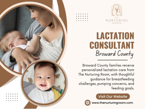 Parents want care that is convenient and reliable. Searching for a Lactation Consultant Broward County can help families find professional assistance close to their community.

Click here for more information: https://www.thenurturingroom.com/lactation-consultant

The Nurturing Room

Location: Weston, Florida, 33326, USA
Phone: +1-888-707-1320
Find Us On Google Maps: https://maps.app.goo.gl/hX82o7vCQovNiBKh6

Read Our Blogs:
https://thenurturingroom.wordpress.com/
https://thenurturingroom.medium.com/
https://thenurturingroom.mystrikingly.com/

More Links:
https://joy.bio/thenurturingroom
https://gravatar.com/thenurturingroom
https://500px.com/p/thenurturingroom
