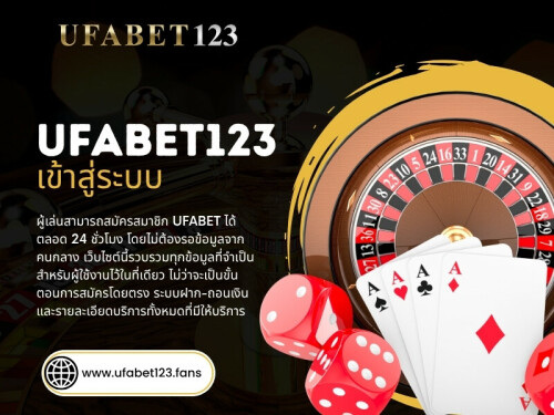 หลังจากสมัครสมาชิกเรียบร้อยแล้ว ขั้นตอนถัดไปคือการ UFABET123 เข้าสู่ระบบ เพื่อเข้าสู่หน้าหลักของบัญชี หลังจากเข้าสู่ระบบเรียบร้อย สมาชิกสามารถเลือกเมนูต่าง ๆ ได้ตามความต้องการ ทั้งการเลือกเกม การจัดการบัญชี และการติดตามข้อมูลภายในระบบ

อ่านบล็อกของเรา:
https://ufabet123fans.weebly.com/
https://ufabet123fans.jimdofree.com/
https://blogfreely.net/ufabet123fans/ufabet123

ลิงก์เพิ่มเติม
https://igli.me/ufabet123fans
https://www.buzzfeed.com/ufabetfans
https://www.flickr.com/people/ufabet123fans/