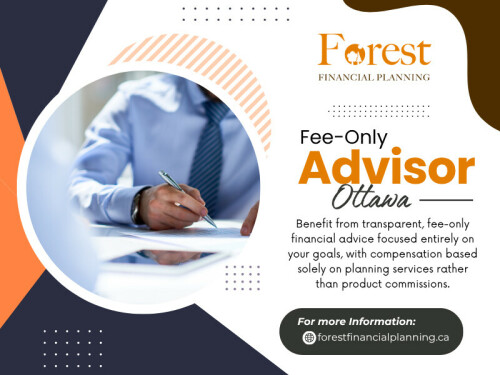 Trust is a major part of financial planning. People want to know that advice is being provided with their goals in mind.

This is why many individuals are interested in working with a Fee-Only Advisor Ottawa.

A fee-only advisor receives compensation directly from the client instead of earning commissions from financial products.

Contact : Forest Financial Planning

Address: 115 Bank Street, Suite 23, Ottawa, Ontario, K1P 5N5, Canada

Phone Number: +16136637991

Read Our Blog:

https://forestfinancialplanning.mystrikingly.com/

https://site-yz6nqh1js.godaddysites.com/f/financial-advisor-ottawa

http://6a57335552743.site123.me

More Links:

https://linkfly.to/forestfinancialplanning

https://peatix.com/user/30070520/view

https://speakerdeck.com/forestfinancialplanning