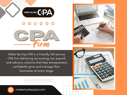 This level of qualification allows a cpa to not only prepare tax returns but also offer strategic advice, identify risks, and represent clients before the IRS if necessary. That level of protection simply cannot be matched by software or unlicensed preparers.
Make My Day CPA
Address: 1700 Rockville Pike Suite 110, Rockville, MD 20852, United States
Phone : +13018812309
Find Us On Google Map: https://maps.app.goo.gl/Xp4yhV7ybAh9Ui747
Read Our Blog:
https://makemydaycpa.wixsite.com/makemydaycpa/
https://makemydaycpa.weebly.com/
https://site-ld4h1k3is.godaddysites.com/f/cpa
More Links:
https://lnk.bio/makemydaycpa
https://www.goodreads.com/makemydaycpa
https://mastodon.social/@makemydaycpa