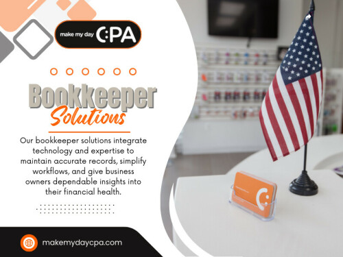Without accurate, real-time financial data, business owners are often forced to make decisions based on assumptions rather than facts. A skilled bookkeeper eliminates guesswork by providing clear visibility into daily, weekly, and monthly cash movement.
Make My Day CPA
Address: 1700 Rockville Pike Suite 110, Rockville, MD 20852, United States
Phone : +13018812309
Find Us On Google Map: https://maps.app.goo.gl/Xp4yhV7ybAh9Ui747
Read Our Blog:
https://makemydaycpa.bcz.com/2026/01/08/certified-public-accountant/
https://makemydaycpamd.wordpress.com/
https://medium.com/@makemydaycpa/certified-public-accountant-1d241ab3f4a6
More Links:
https://myanimelist.net/profile/makemydaycpa
https://creativemarket.com/users/makemydaycpa
https://lnk.bio/makemydaycpa