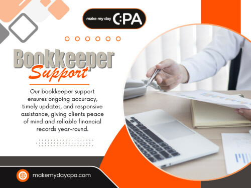 A professional bookkeeper monitors these details continuously, helping business owners spot potential problems early and address them before they become serious.

Make My Day CPA
Address: 1700 Rockville Pike Suite 110, Rockville, MD 20852, United States
Phone : +13018812309

Find Us On Google Map: https://maps.app.goo.gl/Xp4yhV7ybAh9Ui747
Read Our Blog:
https://makemydaycpa.tumblr.com/
https://makemydaycpa.wixsite.com/makemydaycpa/
https://makemydaycpa.weebly.com/
 
More Links:
https://c8ke.me/makemydaycpa
https://hub.docker.com/u/makemydaycpa
https://myanimelist.net/profile/makemydaycpa
