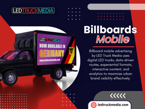 Mobile billboards naturally overcome this issue by being dynamic and unexpected. A moving LED screen instantly captures attention, especially in busy urban environments. The motion, brightness, and digital clarity of a Billboard mobile display help break through ad fatigue and re-engage viewers.

LED Truck Media

Phone:+19172243633

Read our blogs:

https://truckmedialed.wordpress.com/

https://truckmedialed.mystrikingly.com

https://ledtruckmedia.weebly.com/led-truck-media

More links:

https://linktr.ee/ledtruckmedia

https://vimeo.com/ledtruckmedia

https://myanimelist.net/profile/ledtruckmedia