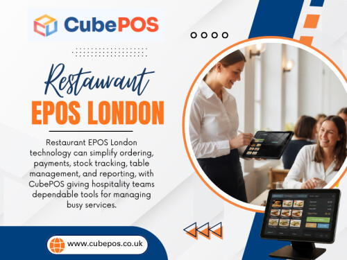 A connected Restaurant EPOS London setup can send orders directly to a kitchen display. CubePOS, for example, supports kitchen display integration with course timing, modifier information, dietary requirements and allergen notes. 

Official Website: https://www.cubepos.co.uk/pos/restaurant-pos-london

Find Us On Google Map: https://maps.app.goo.gl/svVvshHCoCFVMN9ZA

CubePOS
Phone:  +447842892849

Read Our Blogs:

https://cubepos.jimdofree.com
https://cubeposofficial.medium.com/
https://cubepos.mystrikingly.com

More Links:

https://www.friend007.com/cubepos
https://www.behance.net/cubepos
https://www.trepup.com/@cubepos