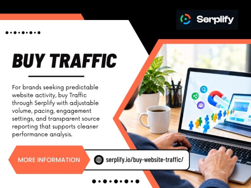 Businesses that buy traffic from several places simultaneously may find it difficult to work out which source deserves more investment. A smaller test can provide a cleaner starting point.

Click here for more information: https://serplify.io/buy-website-traffic/

Read Our Blogs:
https://serplifyofficial.wordpress.com
https://serplifyio.medium.com/
https://serplifyio.mystrikingly.com/

More Links:
https://joy.bio/serplifyio
https://www.ted.com/profiles/52104477
https://www.davidrio.com/profile/serplifyio/profile