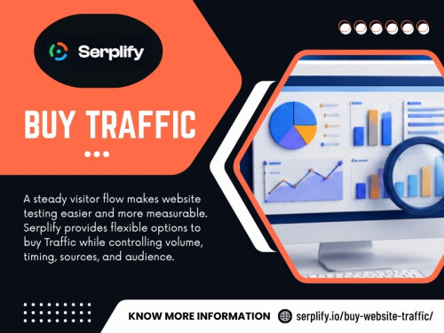 A business might buy traffic at a low rate and watch the visitor count rise quickly. If those visitors have no connection with the business, however, the campaign may create little beyond a larger analytics report.

Click here for more information: https://serplify.io/buy-website-traffic/

Read Our Blogs:
https://serplifyofficial.wordpress.com
https://serplifyio.weebly.com/
https://serplifyio.medium.com/

More Links:
https://linktr.ee/serplifyio
https://www.buzzfeed.com/serplifyio
https://disqus.com/by/serplifyofficial/about/