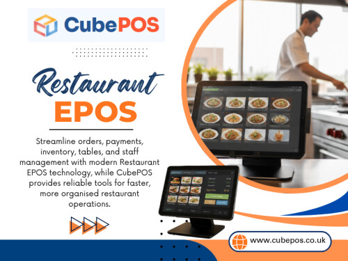 That is where a well-designed Restaurant EPOS can earn its place. The right system does more than process payments; it can help the front of house, kitchen and management team stay connected when the restaurant is at its busiest.

Find Us On Google Map: https://maps.app.goo.gl/svVvshHCoCFVMN9ZA

CubePOS
Phone:  +447842892849

Read Our Blogs:

https://cubepos.weebly.com
https://cubepos.wordpress.com/
https://cubepos.mystrikingly.com

More Links:

https://uk.pinterest.com/cubepos
https://www.reddit.com/user/cubeposofficial
https://www.twitch.tv/cubepos/about