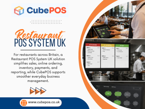 A modern Restaurant POS System UK solution may bring several everyday functions into one connected environment. Instead of constantly checking different systems, managers can spend more time looking after customers, staff and the actual business.

Find Us On Google Map: https://maps.app.goo.gl/svVvshHCoCFVMN9ZA

CubePOS
Phone:  +447842892849

Read Our Blogs:

https://cubepos.wixsite.com/cafeposlondon/
https://cubeposofficial.medium.com/
https://cubepos.mystrikingly.com

More Links:

https://uk.pinterest.com/cubepos
https://issuu.com/cubepos
https://www.behance.net/cubepos