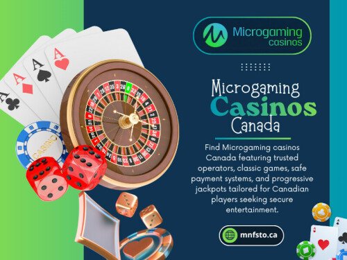 Payment systems in Microgaming Casinos Canada are far more than simple transaction tools. They are carefully structured systems built around speed, security, regulation, and user convenience.

Address: 2147 Westbrook Crescent, Toronto, ON M4H 2L8, Canada.

Read Our Blogs:

https://mnfstoca.wordpress.com
https://mnfsto.medium.com
https://mnfsto.mystrikingly.com

More Links:

https://www.buzzfeed.com/mnfsto
https://www.apsense.com/user/mnfsto
https://medium.com/@mnfsto/about
