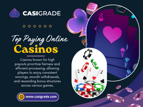 Fast payouts are convenient, but they’re not the only factor that defines a good experience. Even among Top Paying Online Casinos, some platforms focus more on reliability than speed.

Official Website: https://www.casigrade.com/top-lists

Phone Number: 02-508-8798

Read Our Blogs:
https://casigrade.brushd.com/
https://casigrade.mystrikingly.com/
https://casigrade.medium.com/

More Links:
https://joy.bio/casigrade
https://aiti.edu.vn/members/casigrade.40775/
https://www.flickr.com/photos/casigrade/