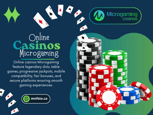 In some cases, this becomes one of the most noticeable differences between otherwise similar Online Casinos Microgaming platforms.

Address: 2147 Westbrook Crescent, Toronto, ON M4H 2L8, Canada.

Read Our Blogs:

https://mnfsto.jimdofree.com/
https://mnfsto.weebly.com
https://mnfsto.yooco.org

More Links:

https://www.magcloud.com/user/mnfsto
https://band.us/@mnfsto
https://myanimelist.net/profile/mnfsto