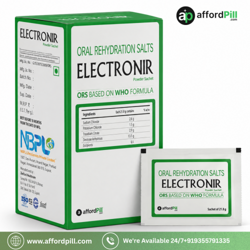 Wellness products are becoming increasingly popular among people looking for convenient solutions that fit into their daily routine. Across India, many users prefer easy-to-use products that support modern lifestyles while offering practical convenience. Electronir Sachet has gained attention as a wellness option for individuals who value simplicity and portability.

Today, health-conscious users often choose sachet-based products because they are easy to carry and simple to include in everyday schedules. Whether at home, at work, or while traveling, convenient wellness products can fit naturally into daily habits.

At AffordPill
, users can conveniently browse Electronir Sachet and enjoy a seamless online shopping experience. The platform helps customers access trusted wellness products while saving time and effort. Easy ordering and doorstep delivery make online purchasing more convenient than ever.

As more people focus on maintaining balanced lifestyles, Electronir Sachet continues gaining interest among wellness users. Through AffordPill
, customers can discover wellness products designed for convenience and modern living.

Order Now :-https://www.affordpill.com/products/electronir-sachet
E-mail :-info@affordpill.com
Address :-  D-67, Sector-6, Noida, Uttar Pradesh - 201301
Content No:- +91 9355791335, 9818310317