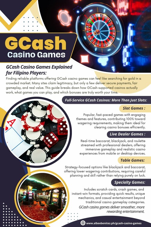 In the Philippines, mobile wallet usage is already widespread. That makes Gcash Casino Games Philippines a natural extension of existing habits.

Key reasons for preference include:

Familiar payment interface

Easy integration with daily transactions

Reduced dependency on bank accounts

Accessibility across different devices

Most people don’t realize that adoption isn’t driven by features alone it’s driven by familiarity.

Read Our Blogs:

https://gcashcas1n0.brushd.com/entry/27139/gcash-casino-games-philippines

https://gcashcas1n0.weebly.com/blog/online-casino-gcash-real-money

https://gcashcas1n0.wixsite.com/gcashcas1n0/post/gcash-online-games

More Links:

https://mez.ink/gcashcas1n0

https://www.anibookmark.com/user/gcashcas1n0.html

https://disqus.com/by/gcashcas1n0/about/