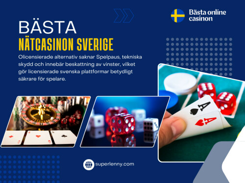 Snabba uttag är ett vanligt säljargument. Många casinon lyfter fram detta som en stor fördel, särskilt bland Bästa Nätcasinon Sverige. Det är lätt att fastna vid siffror, som hur många spel ett casino erbjuder. Men när man letar efter Bästa Nätcasinon Sverige, är variation ofta viktigare än mängd. 

Läs våra bloggar:
https://v.gd/NqI3L0
https://is.gd/FRraKo
https://tinyurl.com/22xrs5sp

Fler länkar:
https://v.gd/knKw54
https://is.gd/bFTpvN
https://tinyurl.com/2dmoduzr