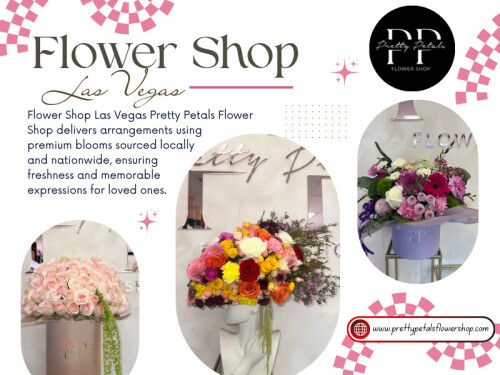 Fresh flowers don’t announce themselves. They just look and feel right.

What people instinctively pick up on:

Petals that hold their shape

Leaves that aren’t curling or dry

Water that looks clean, not cloudy

Even without any expertise, customers can tell when something is fresh.

A dependable Flower shop Las Vegas keeps this consistent. Not just for appearance, but because it changes how the whole shop feels.

Find Us On Google Map : https://maps.app.goo.gl/NFX34MtpnWCBUHGX9

Contact : Pretty Petals Flower Shop

Phone : +17023300697

Address : 8550 W Charleston Blvd Suite #108, Las Vegas, Nevada 89117

Read Our Blogs:

https://prettypetalsflowershop.wordpress.com/2026/04/25/same-day-flower-delivery-las-vegas/

https://medium.com/@prettypetalsflowershop/las-vegas-florist-8f4ed1948873

https://prettypetalsflowers.wixsite.com/prettypetalsflower/post/flower-delivery-las-vegas

More Links:

https://prettypetalsflowershop.mssg.me/

https://peatix.com/user/29451392/view

https://independent.academia.edu/prettypetalsflowershop