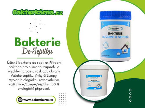 Ve spojení s produkty jako Bakterie Do Septiku, Bakterie Do Suchého Wc a komplexními řešeními typu Sanbien Bakterie vzniká přístup, který není založený na rychlých zásazích, ale na dlouhodobém fungování.

Oficiální stránky: https://www.bakterkarna.cz/zumpy-septiky

Bakterkárna.cz
Adresa: 28. října 810/246, 709 00 Ostrava 9, Czechia
Telefon: +420 735 209 704

Přečtěte si naše blogy:

https://bakterkarna.yooco.org
https://bakterkarna.jimdofree.com
https://bakterkarna.mystrikingly.com

Další odkazy:

https://dzone.com/users/5517664/bakterkarna.html
https://www.quora.com/profile/Bakterkarna
https://www.goodreads.com/bakterkarna