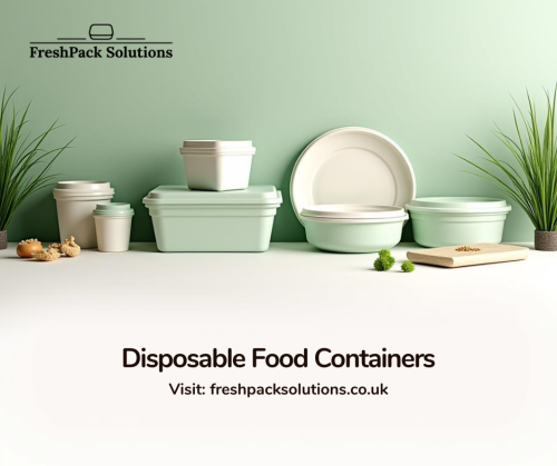 Shop high-quality disposable food containers perfect for restaurants, takeaways, and catering. Durable, eco-friendly, and available in bulk at great prices.
Visit: https://freshpacksolutions.co.uk/