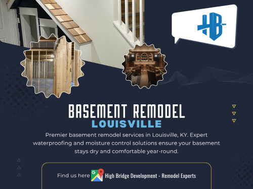 A remodeled basement should feel just as comfortable as any room in your house. This means including proper heating and cooling, high-speed internet access, and modern amenities. You may want to integrate features like surround sound, smart lighting systems, or climate control technologies that make the space more responsive and energy efficient.

High Bridge Development

Address: 101 North 7th Street, Louisville, KY 40202, United States
Call Us: +15028616100
Email: info@highbridgedev.com
Find Us On Google Map: https://maps.app.goo.gl/njivtZAECzuXsPVw7

Read Our Blogs:
https://is.gd/BujkGY
https://tinyurl.com/28n8or85
https://v.gd/fcG5D5

More Links:
https://v.gd/kXHRw2
https://is.gd/Wfglos
https://tinyurl.com/22kkoc9g