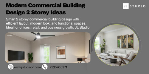 Modern Commercial Building Design 2 Storey Ideas