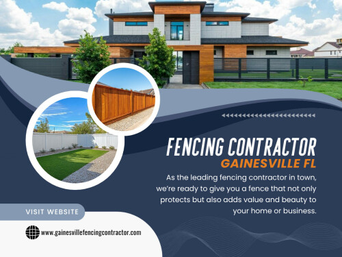 Fencing Contractor Gainesville FL
