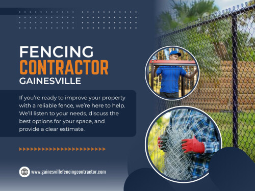 Fencing Contractor Gainesville